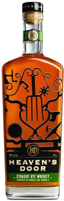 Heaven's Door Straight Rye American Whiskey 70cl