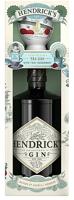 Hendricks Gin & Tea Cup Gift Set 70cl