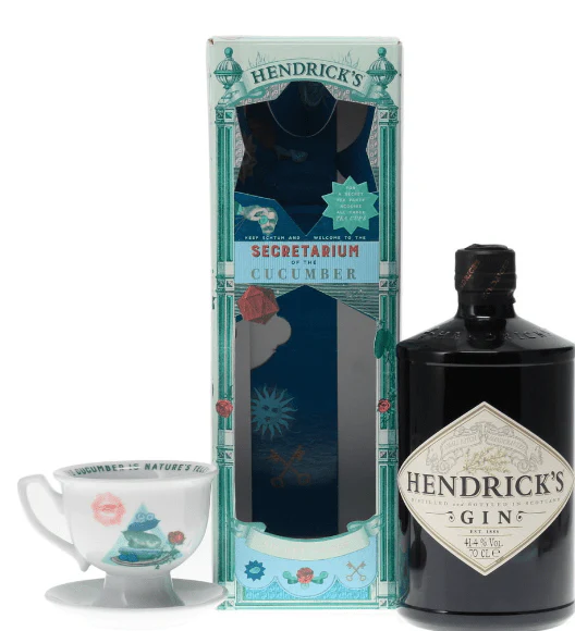Hendricks Gin 'Secretarium Of The Cucumber' Gift Set 70cl
