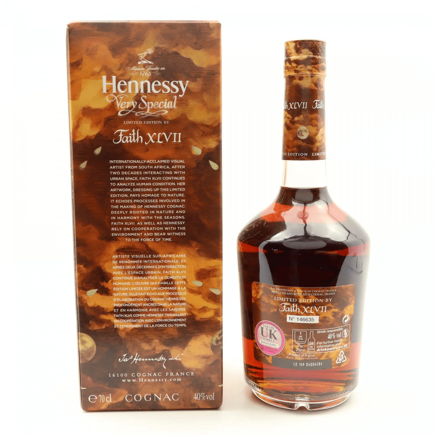 Hennessy Very Special Faith XLVII Limited Edition 70cl - Image 2