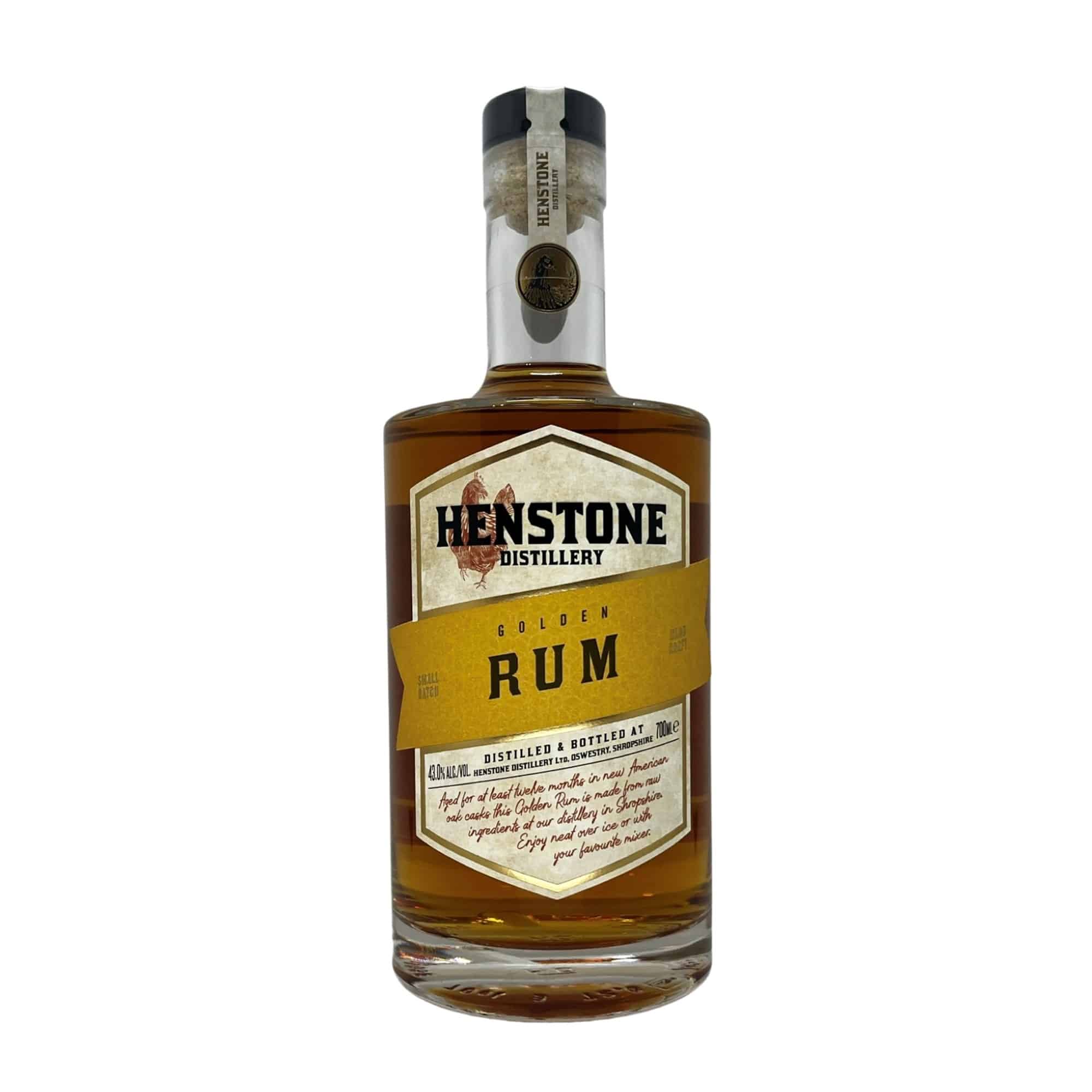 Henstone Golden Rum – Batch 1 70cl