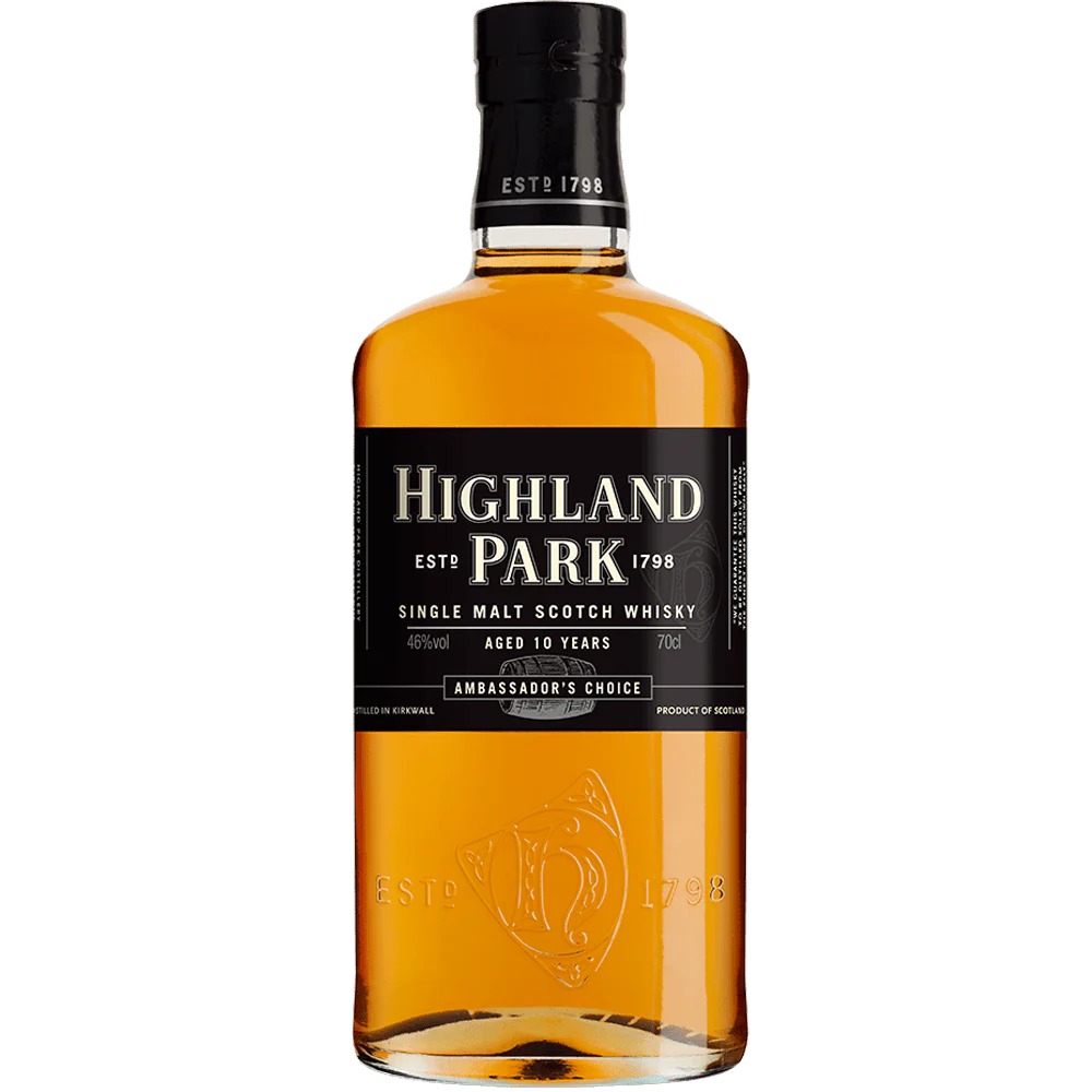 Highland Park 10 Year Old Ambassador's Choice Single Malt Scotch Whisky 70cl