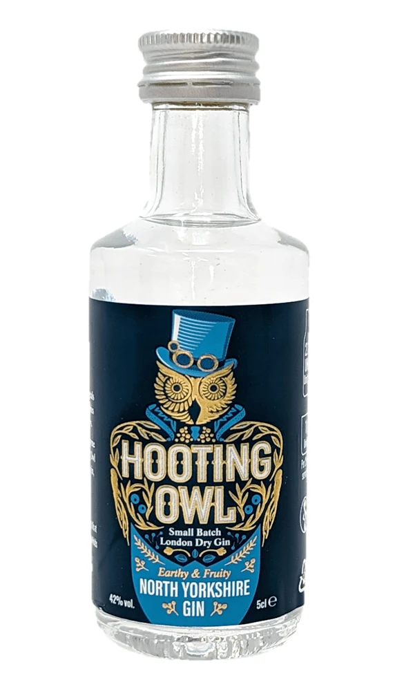 Hooting Owl North Yorkshire Gin Miniature 5cl