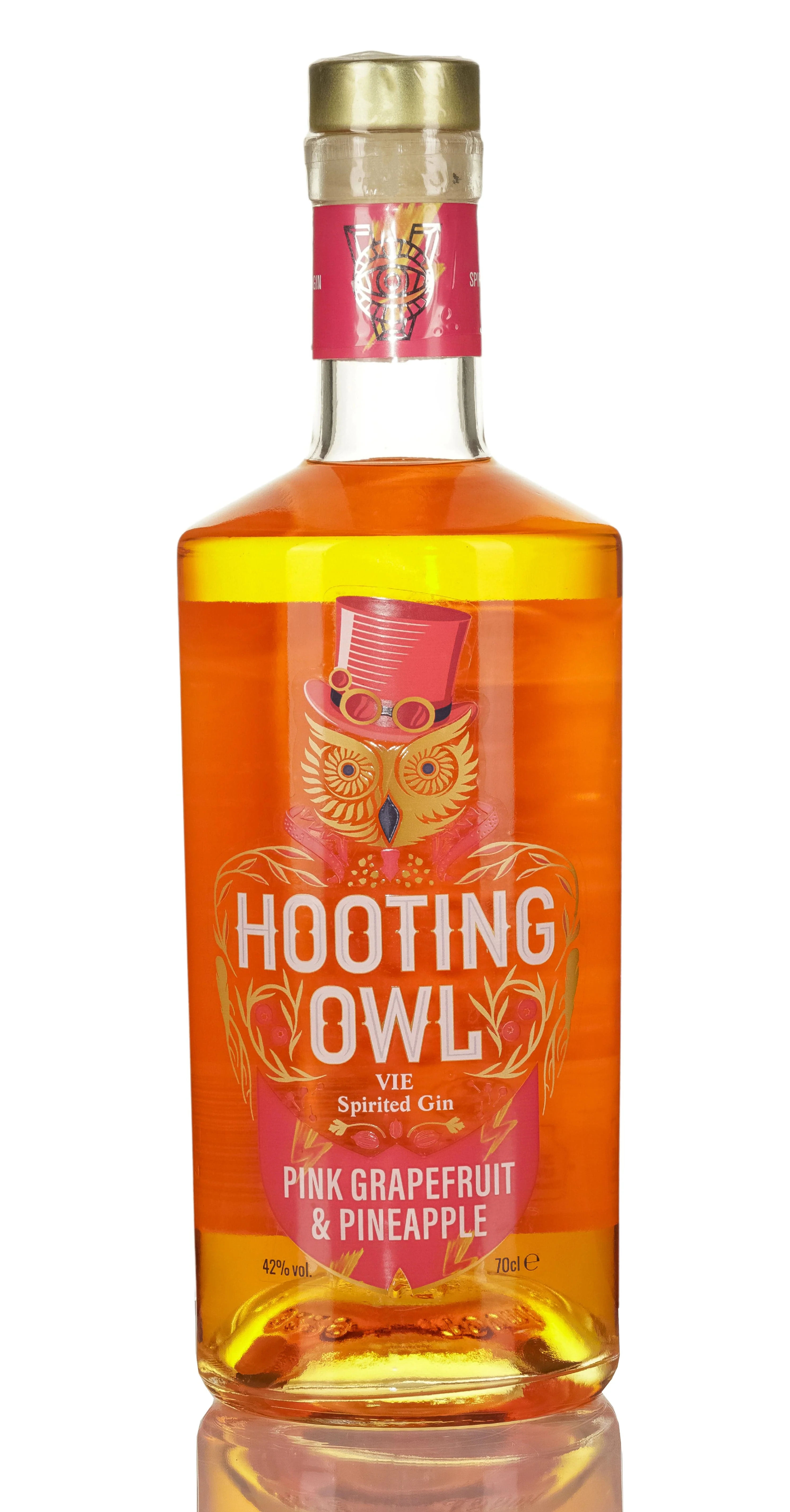 Hooting Owl VIE Pink Grapefruit & Pineapple Gin 70cl