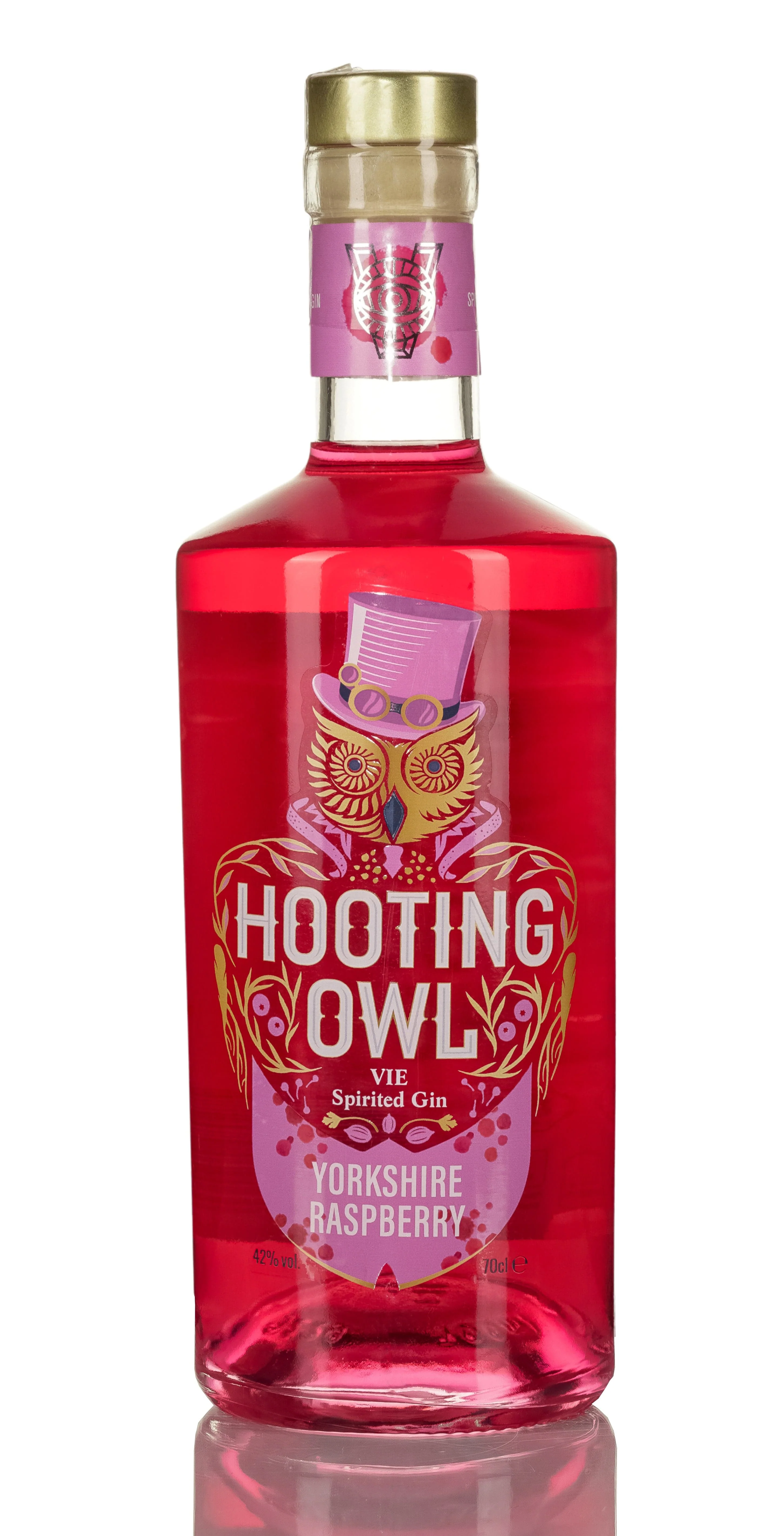 Hooting Owl VIE Yorkshire Raspberry Gin 70cl