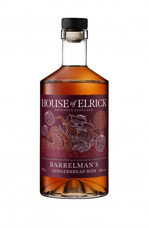 House of Elrick Gingerbread Rum 70cl