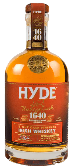 Hyde No.8 Heritage Cask Stout Cask Irish Whiskey 70cl
