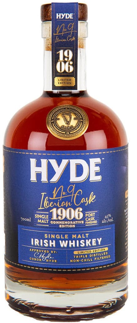 Hyde No.9 Iberian Cask Single Malt Irish Whiskey 70cl