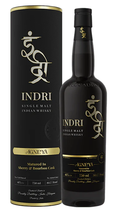 Indri Agneya Single Malt Indian Whisky 70cl