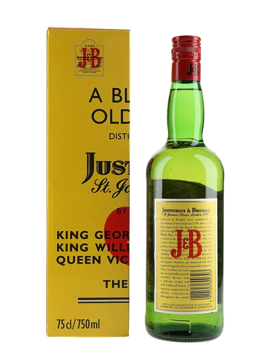 J&B Rare Blended Scotch Whisky Gift Box 75cl - Image 2