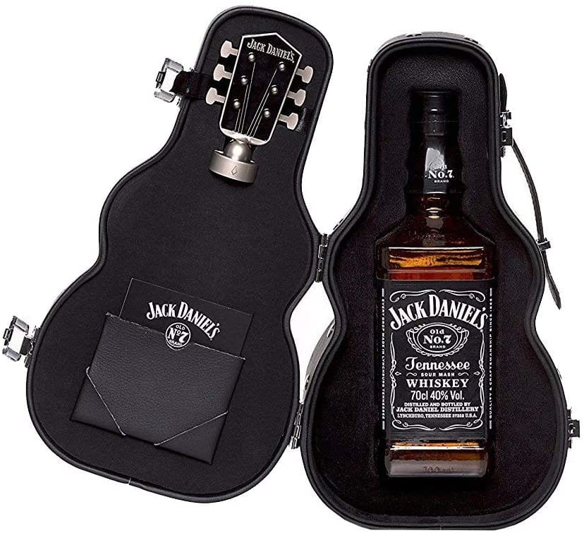 Jack Daniel's Old No.7 Tennessee Whiskey Guitar Case Gift Pack 70cl - Image 2