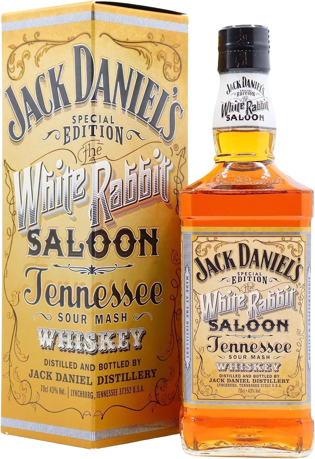 Jack Daniel's Special Edition White Rabbit Saloon Tennessee Whiskey 70cl