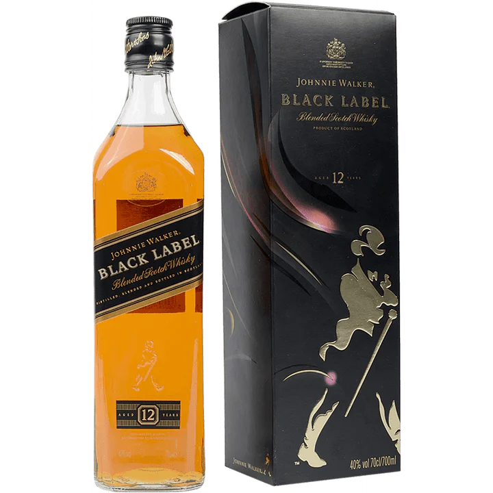 Johnnie Walker 12 Year Old Black Label Gift Tin 70cl