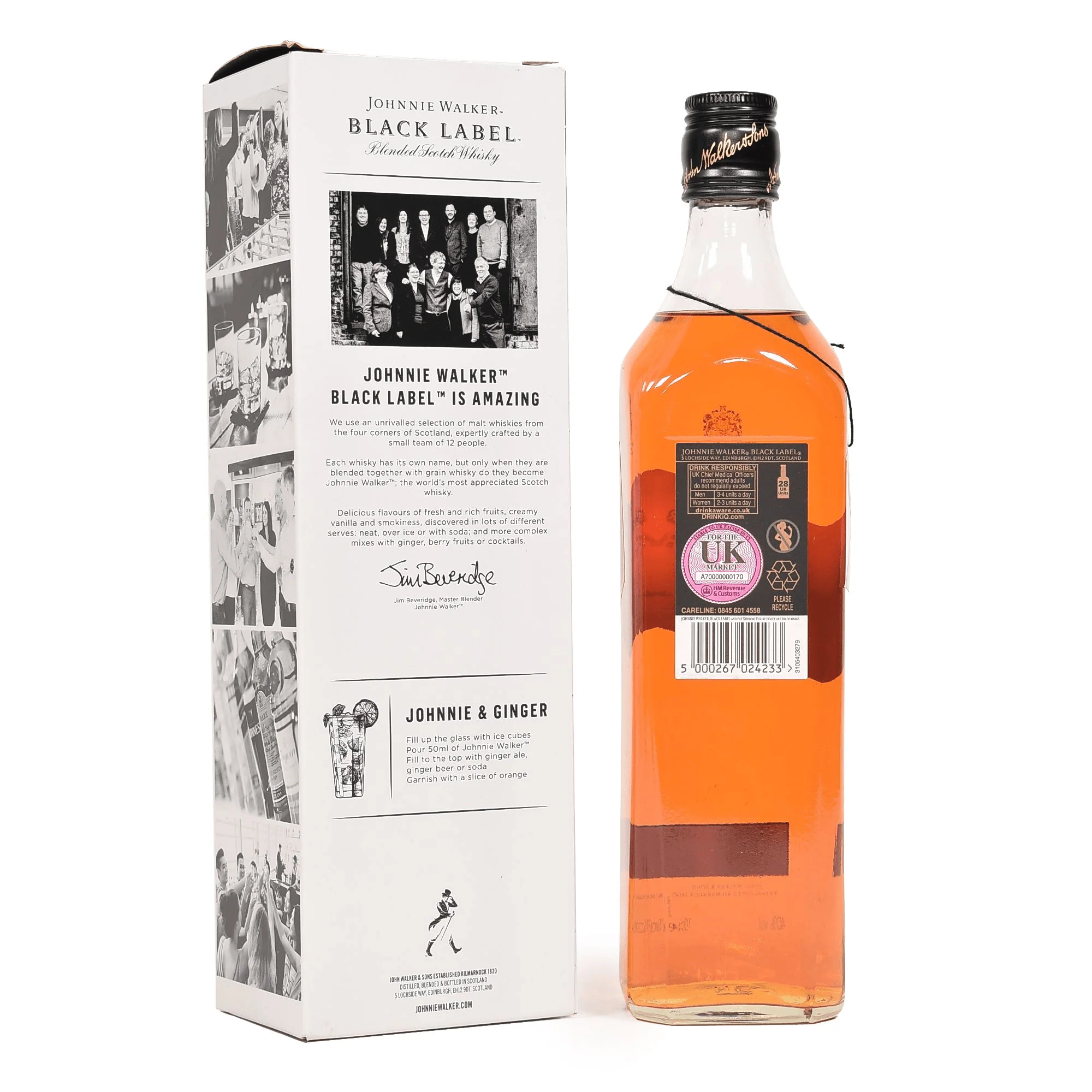 Johnnie Walker Black Label Celebrating 20 Years Limited Edition 70cl - Image 2