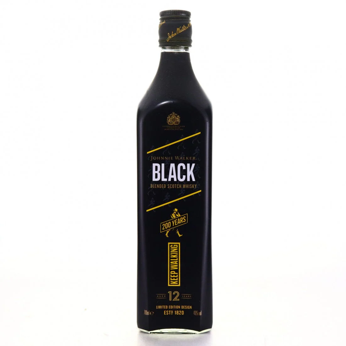 Johnnie Walker Black Label 12 Year Old 200 Years Keep Walking Limited Edition Blended Scotch Whisky 70cl