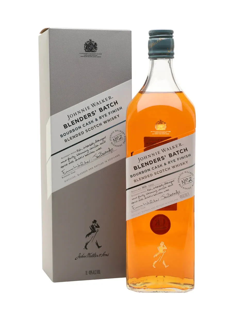 Johnnie Walker Blenders Batch No 2 Limited Edition Blended Scotch Whisky 1L