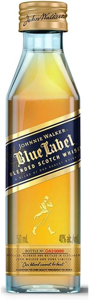 Johnnie Walker Blue Label Blended Scotch Whisky Miniature Gift Box 5cl - Image 2