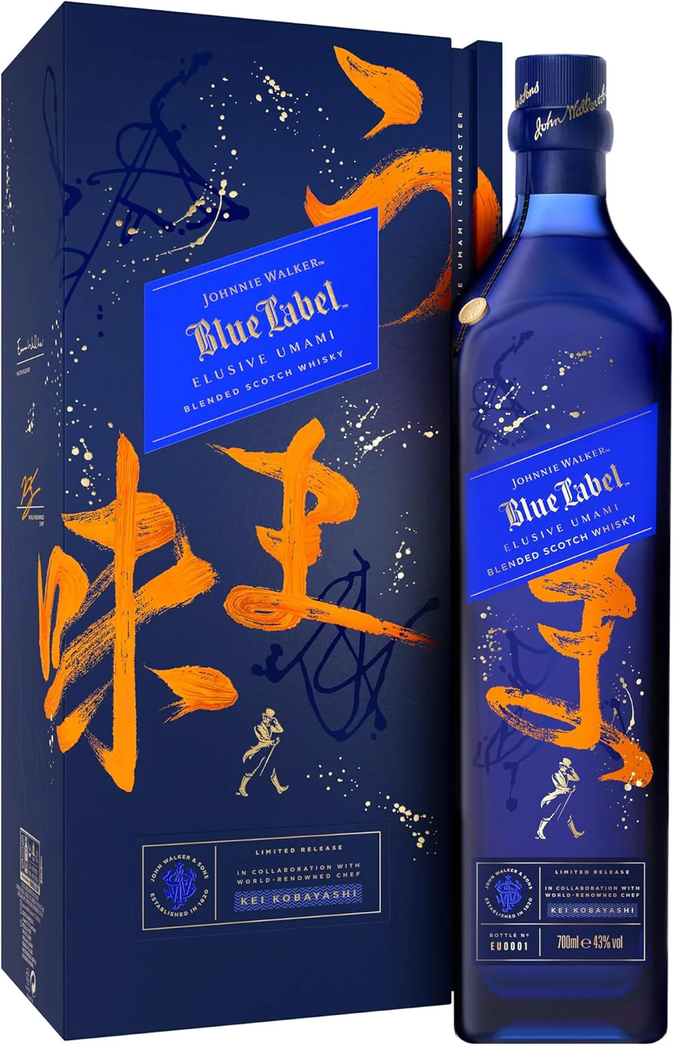 Johnnie Walker Blue Label Elusive Umami Blended Scotch Whisky 70cl