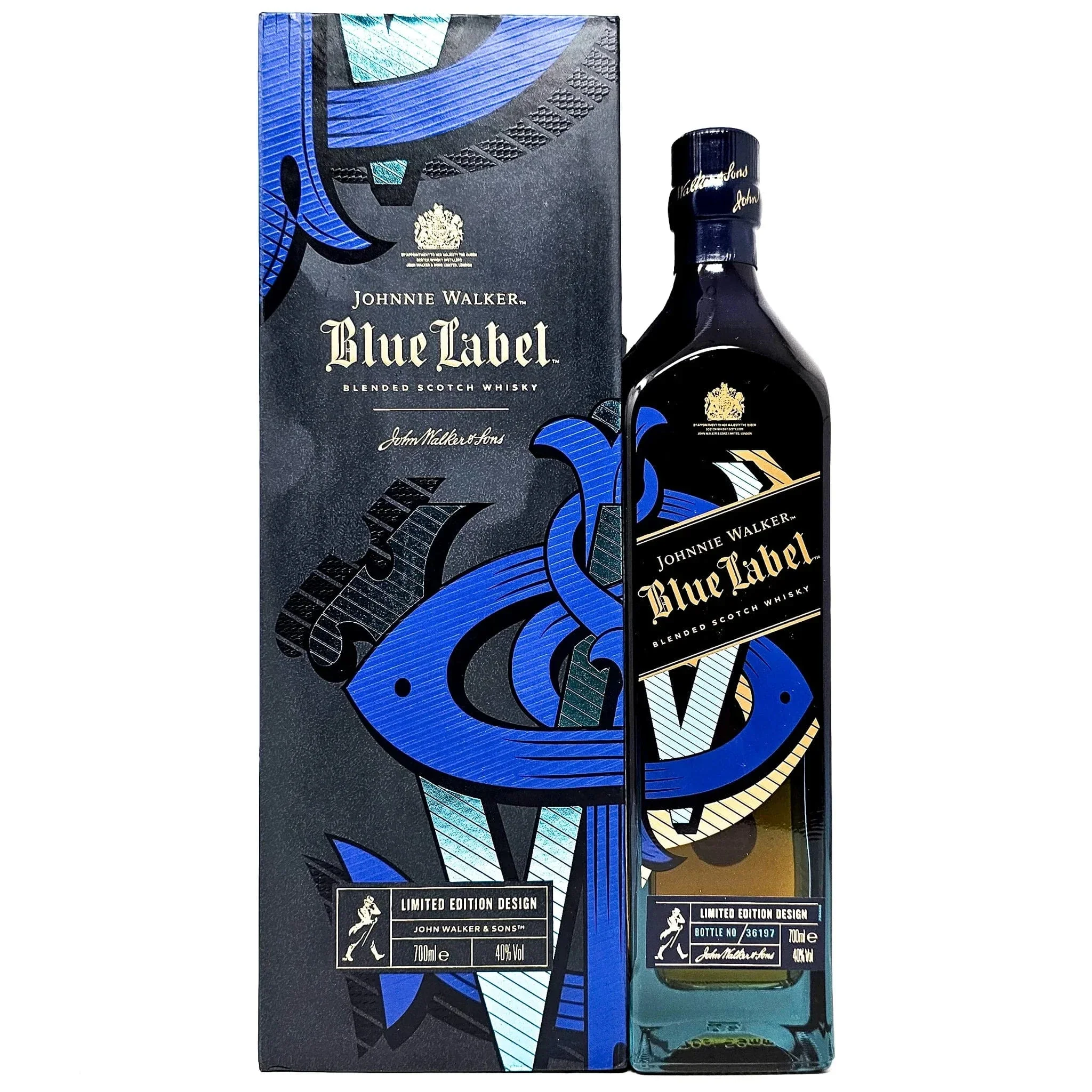 Johnnie Walker Blue Label Limited Edition Design Blended Scotch Whisky 70cl