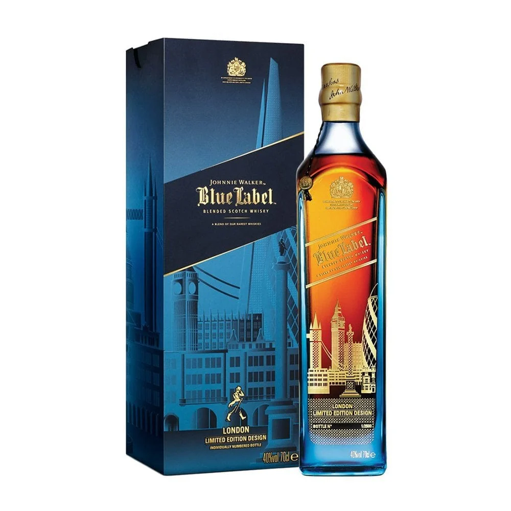 Johnnie Walker Blue Label 'London' Limited Edition Blended Scotch Whisky 70cl