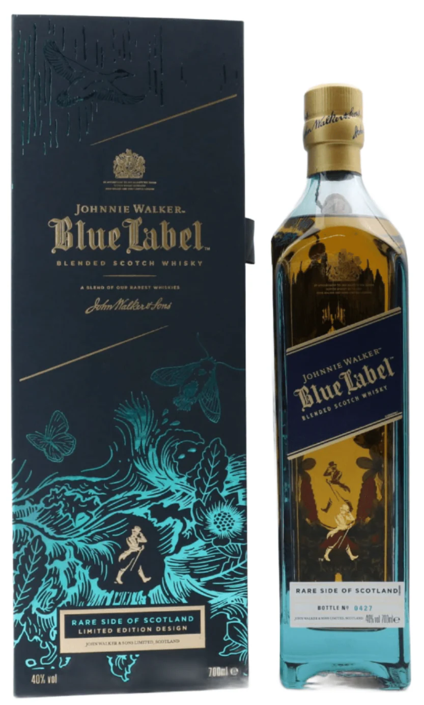 Johnnie Walker Blue Label Rare Side Of Scotland Timorous Beasties Edition 70cl