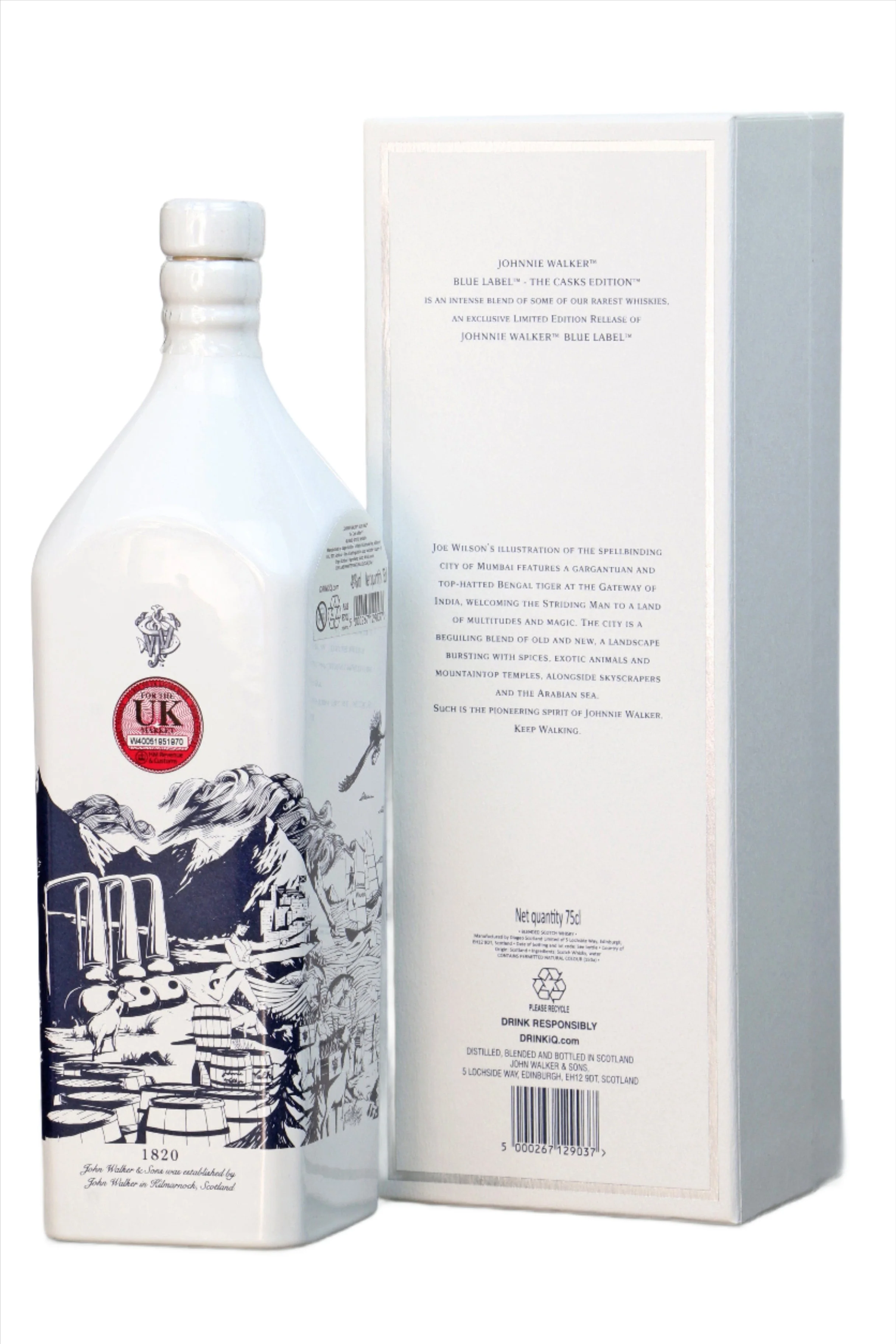 Johnnie Walker Blue Label The Casks Edition Mumbai Airport 75cl - Image 2