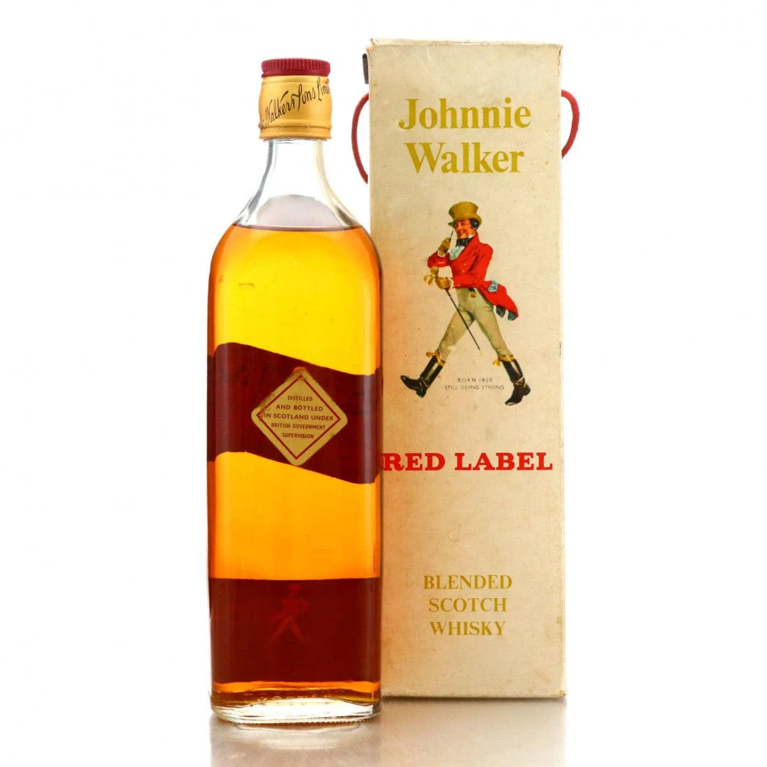 Johnnie Walker Red Label Gift Box 1970s 70cl - Image 2