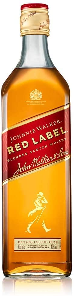 Johnnie Walker Red Label Blended Scotch Whisky 1L