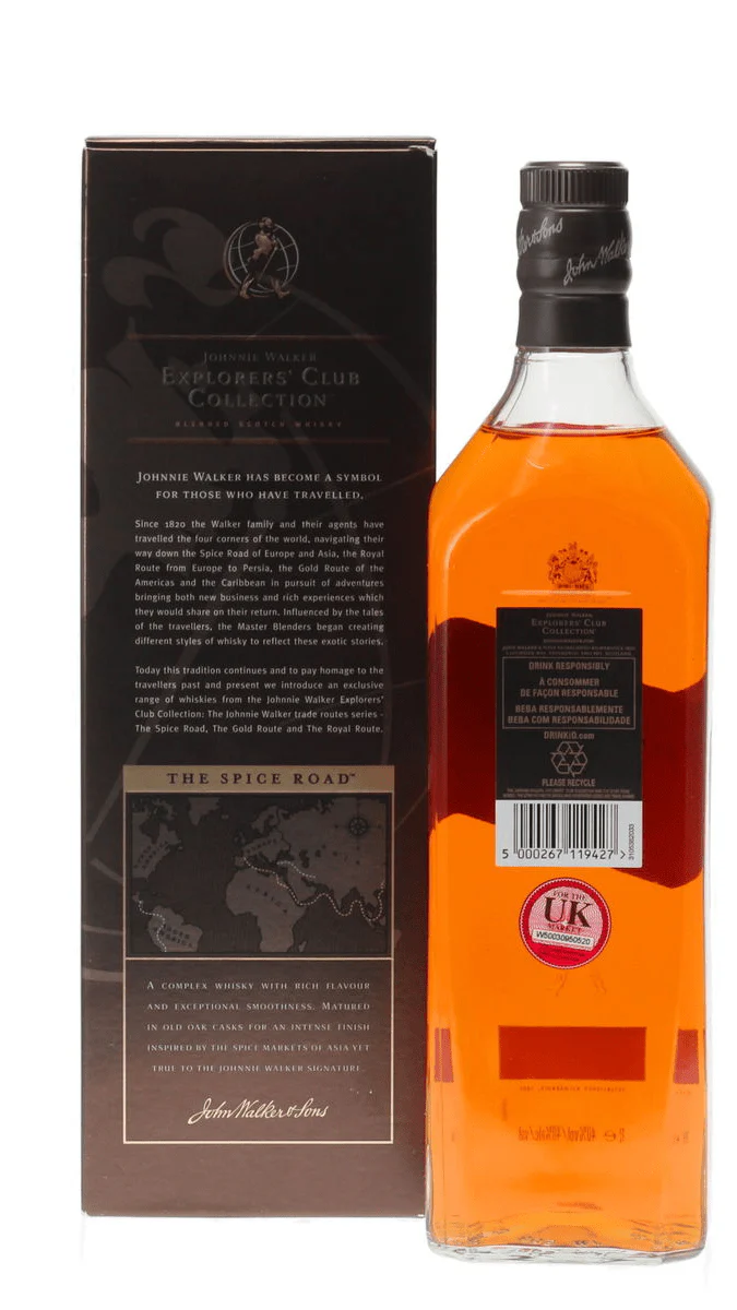Johnnie Walker The Spice Road Explorers Club Collection Blended Scotch Whisky 1L - Image 2
