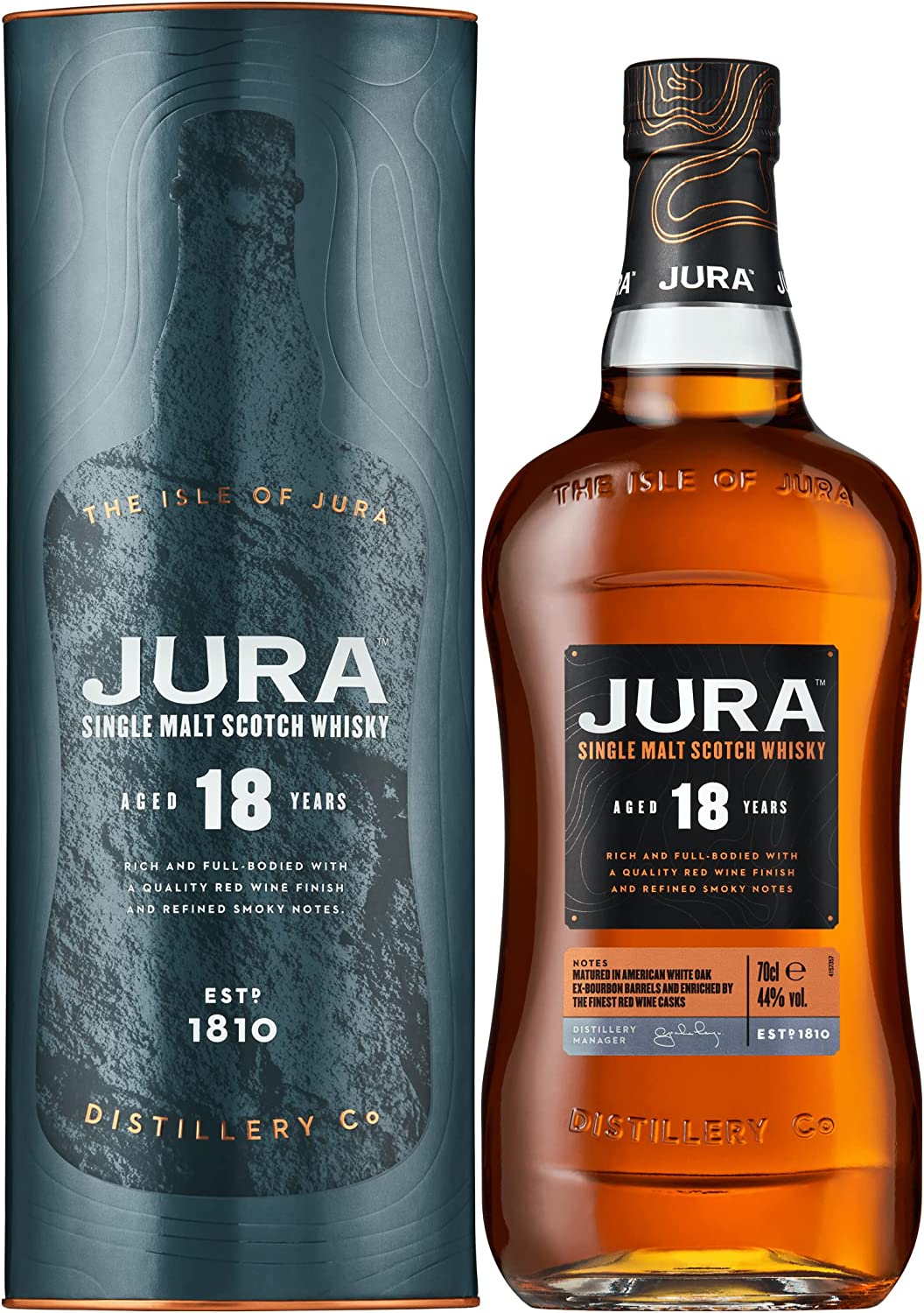 Jura 18 Year Old Single Malt Scotch Whisky 70cl