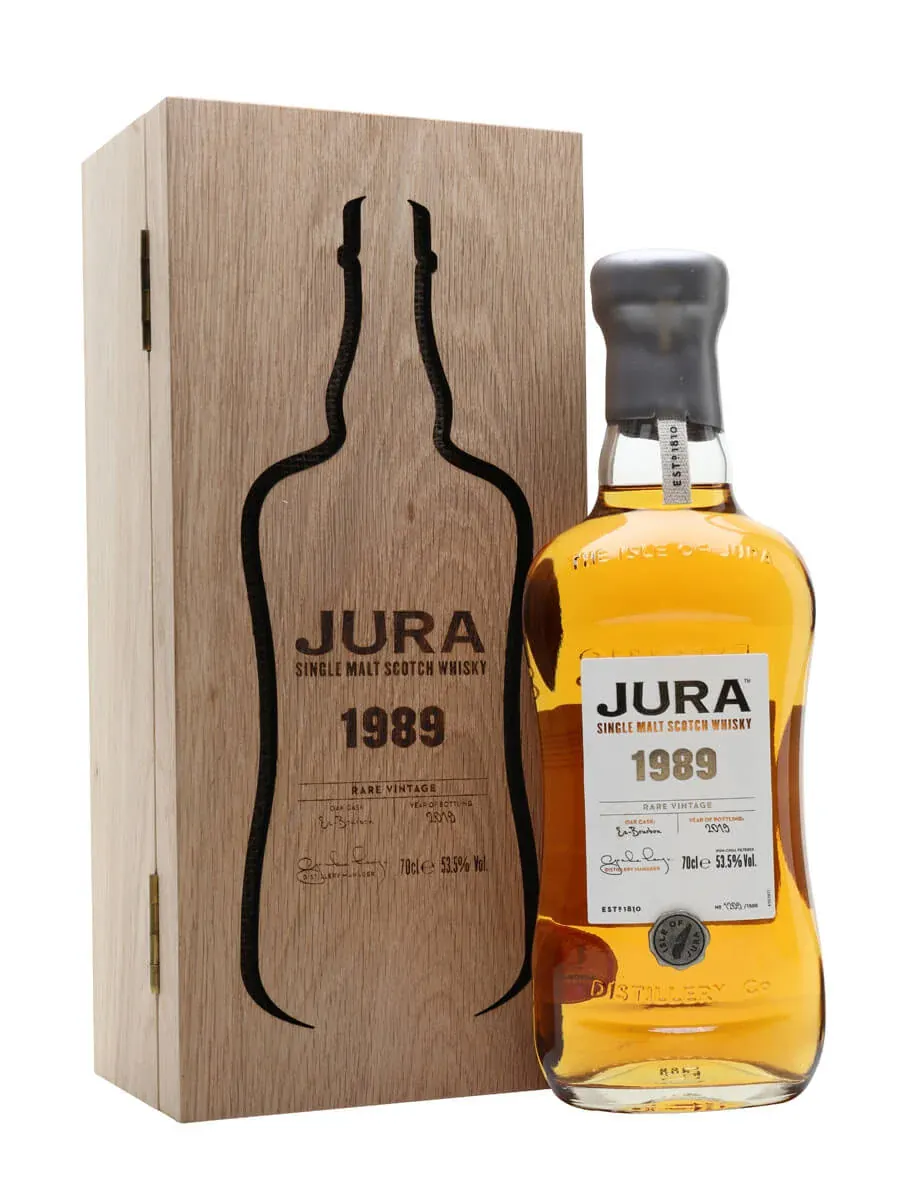 Jura 1989 Rare Vintage Single Malt Scotch Whisky 70cl