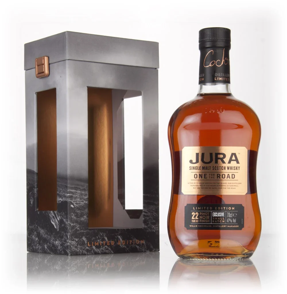 Jura 22 Year Old One For The Road Single Malt Scotch Whisky 70cl