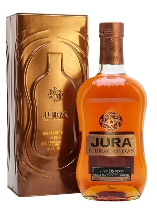 Jura Diurachs' Own 16 Year Old Single Malt Scotch Whisky Limited Edition Tin 70cl