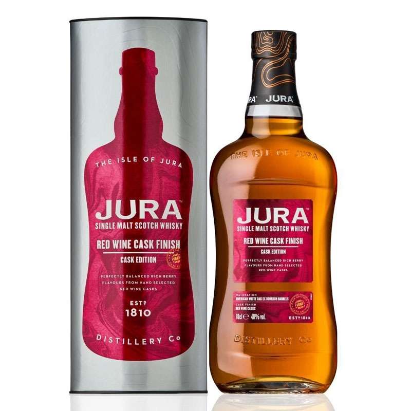 Jura Red Wine Cask Finish Single Malt Scotch Whisky 70cl