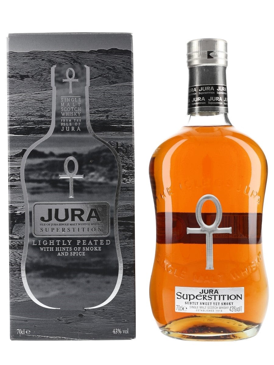 Jura Superstition Lightly Peated Scotch Whisky 70cl