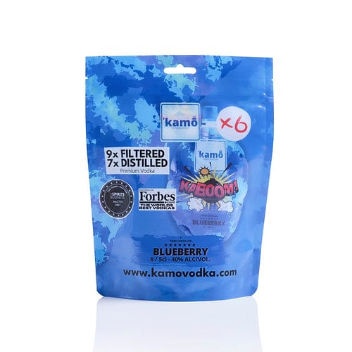 Kamo KABOOM Blueberry Vodka Bomb 6x5cl - Image 2