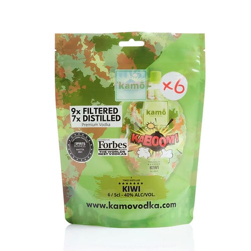 Kamo KABOOM Kiwi Vodka Bombs 6x5cl - Image 2