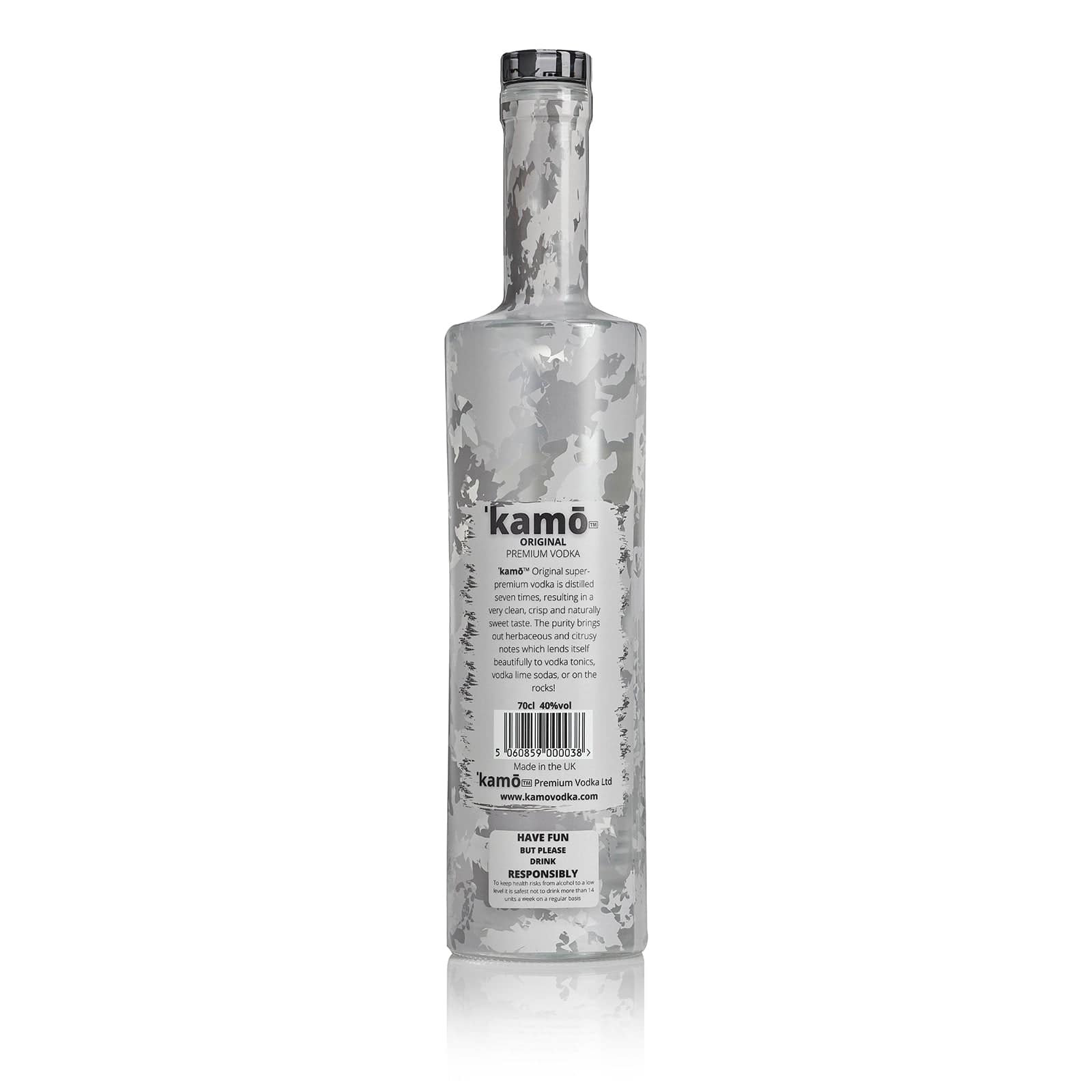 Kamo Original Vodka 70cl - Image 2