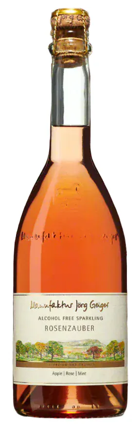 Khoki United Rosenzauber Alcohol Free Sparkling Wine 75cl
