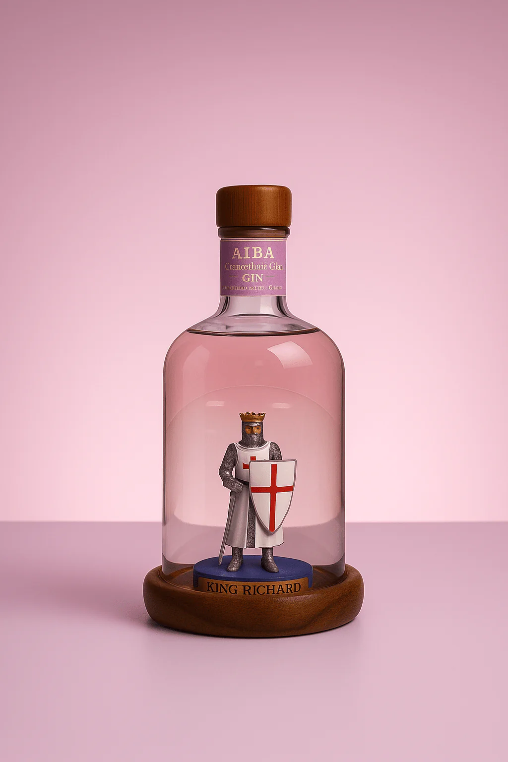 King Richard Mini Refillable Gin Decanter 10cl