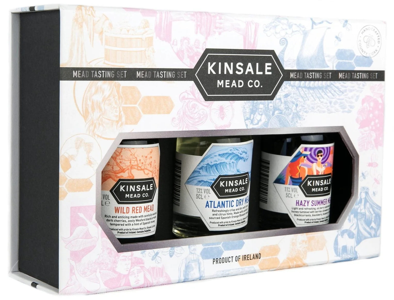 Kinsale Mead Miniature Gift Box 3x5cl