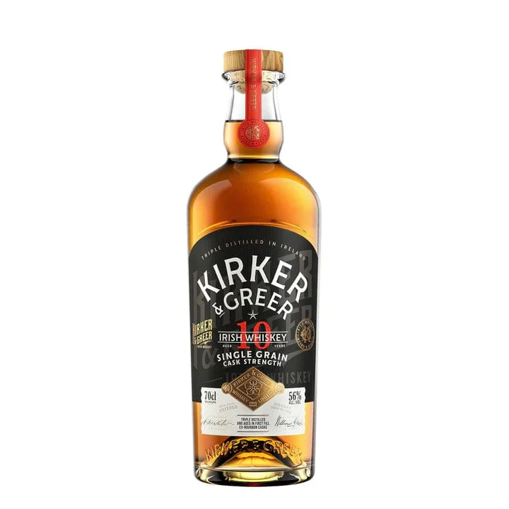 Kirker & Greer 10 Year Old Single Grain Cask Strength Whiskey 70cl