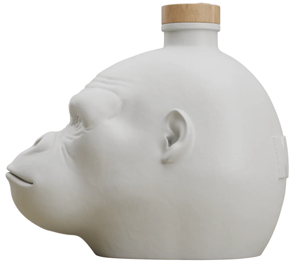Kong Spiced Rum White Decanter 70cl - Image 3