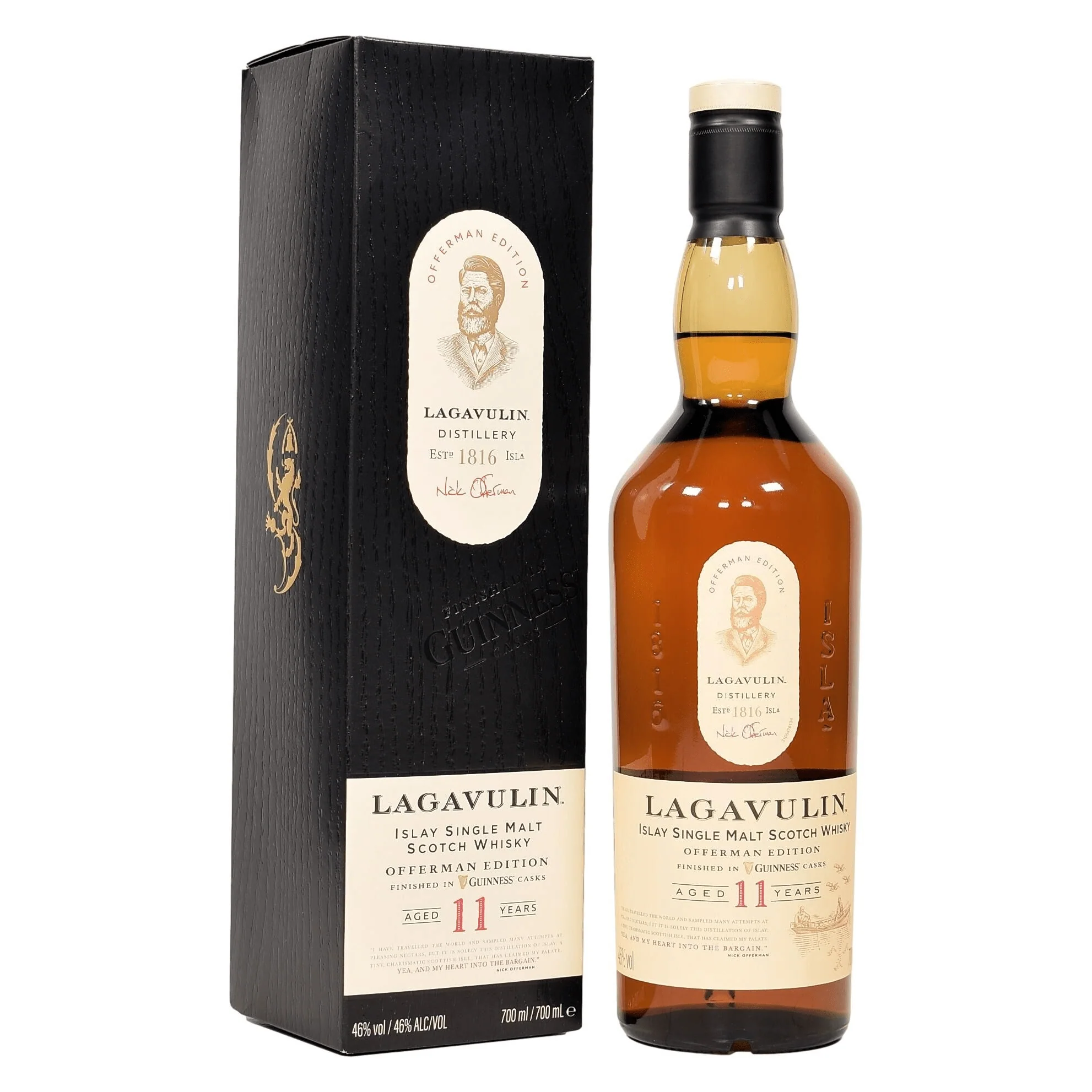 Lagavulin 11 Year Old Offerman Edition Guinness Cask Single Malt Scotch Whisky 70cl