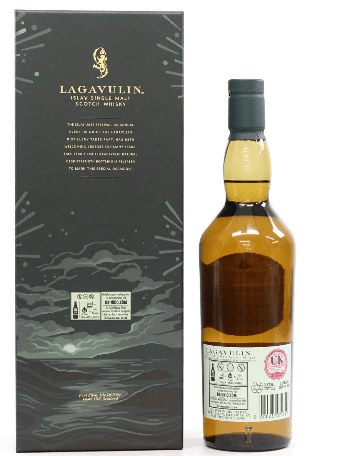 Lagavulin 14 Year Old Islay Jazz Festival 2022 Brandy Finish 70cl - Image 2