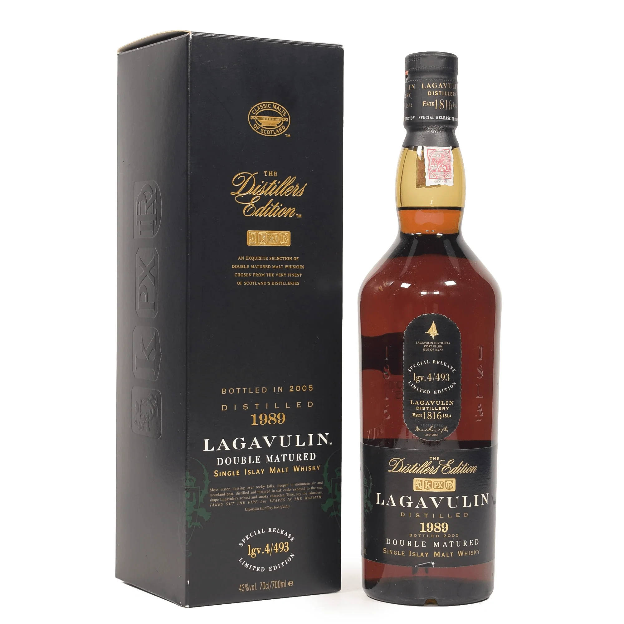 Lagavulin 1989 Distillers Edition 70cl