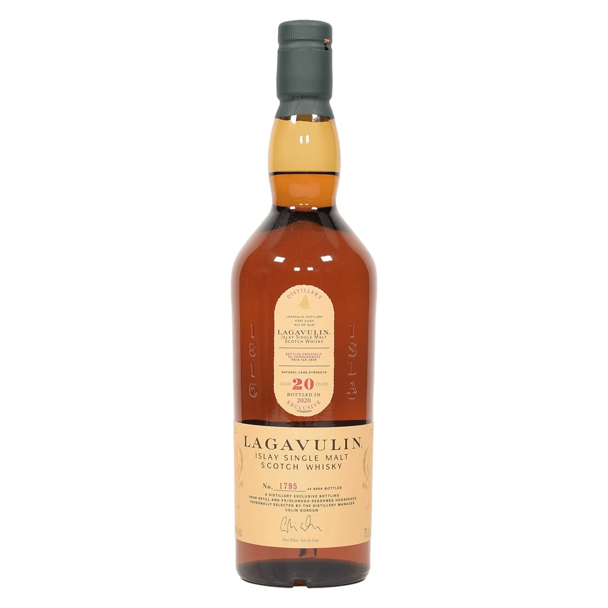 Lagavulin Fèis Ăle 2020 Release 20 Year Old Single Malt Scotch Whisky 70cl
