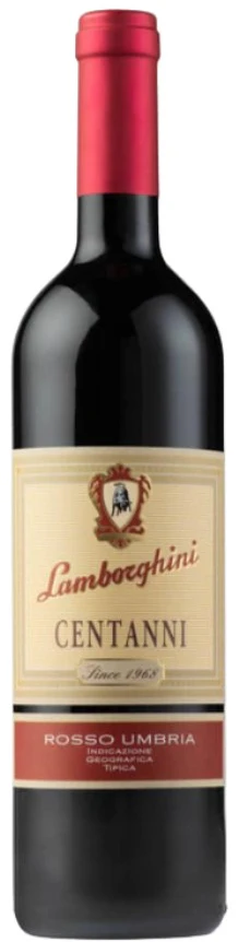 Lamborghini Centanni Red Wine 75cl