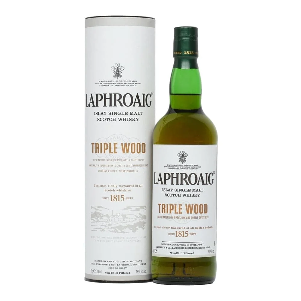 Laphroaig Triple Wood Single Malt Scotch Whisky 70cl