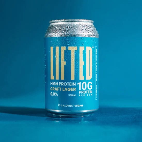 Lifted Alcohol Free High Protein Beer 12x330ml - Image 2